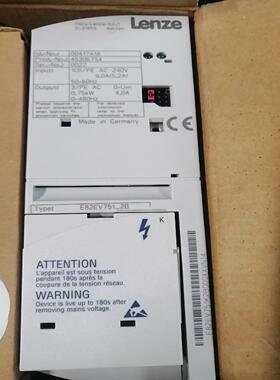 伦茨E82EV751_2B变频器E82EV751K2B 0.