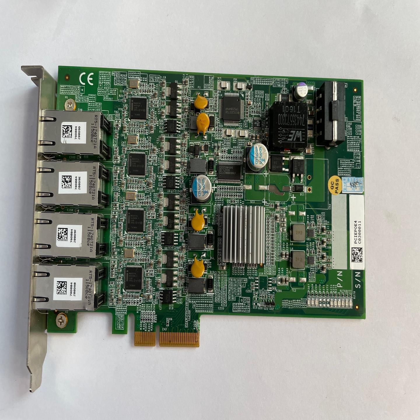 凌华 PCIE-POE4 Rev. A4 POE 视频图像