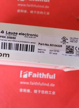 Leuze 50104225 劳易测全新光电传感器 PRK