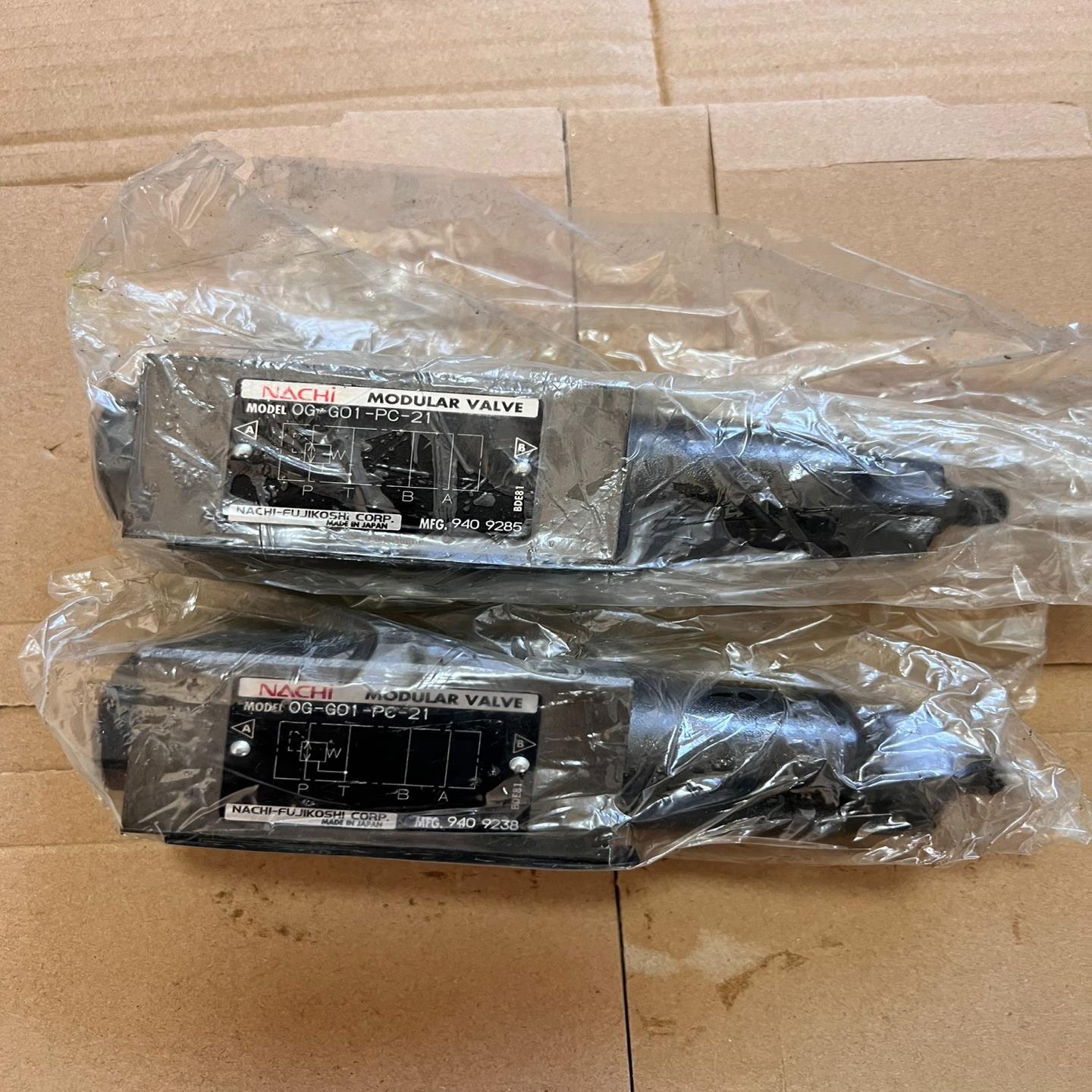 不二越阀OG-GO1-PC-21，没有使用过，实物请见下(崽崽配件）