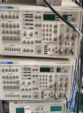 [德峰]shibasoku，信号发生器。型号tg19cc，有两个