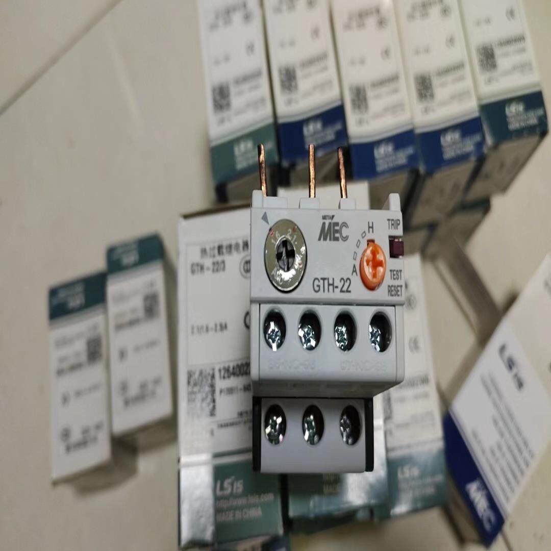 全新带装LS产电热过载继电器温度保护GTH-22/3  2