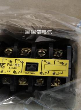 原厂安川RA-8E电磁交流接触器4A4B AC24V质保一年议价