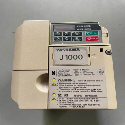 （请询价）安川J1000变频器 CIMR-JB4C0007BBA议价