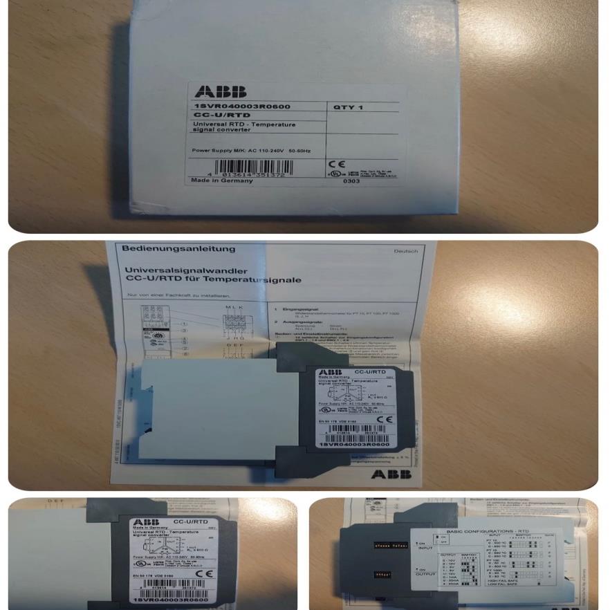 1SVR040003R0600 CC-U/RTD 继电器AB