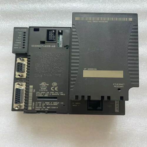 （设备配件）GE CPU模块IC200CPUE05，功能包好，已测试，成