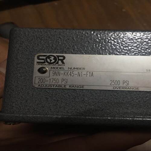 101NN-K3-M4-C1A索尔压力开关源头货源SOR差压开关议价