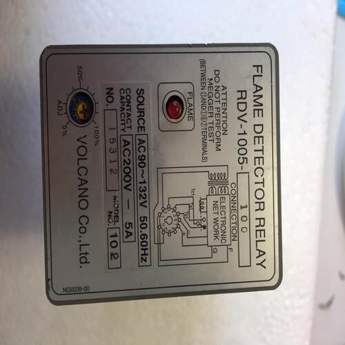 (议价)VOLCANO RDV-1005-100 火焰探测继电器 未