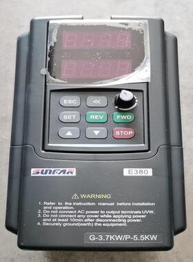 四方变频器E380-4T0037G/0055P，3.7kw/