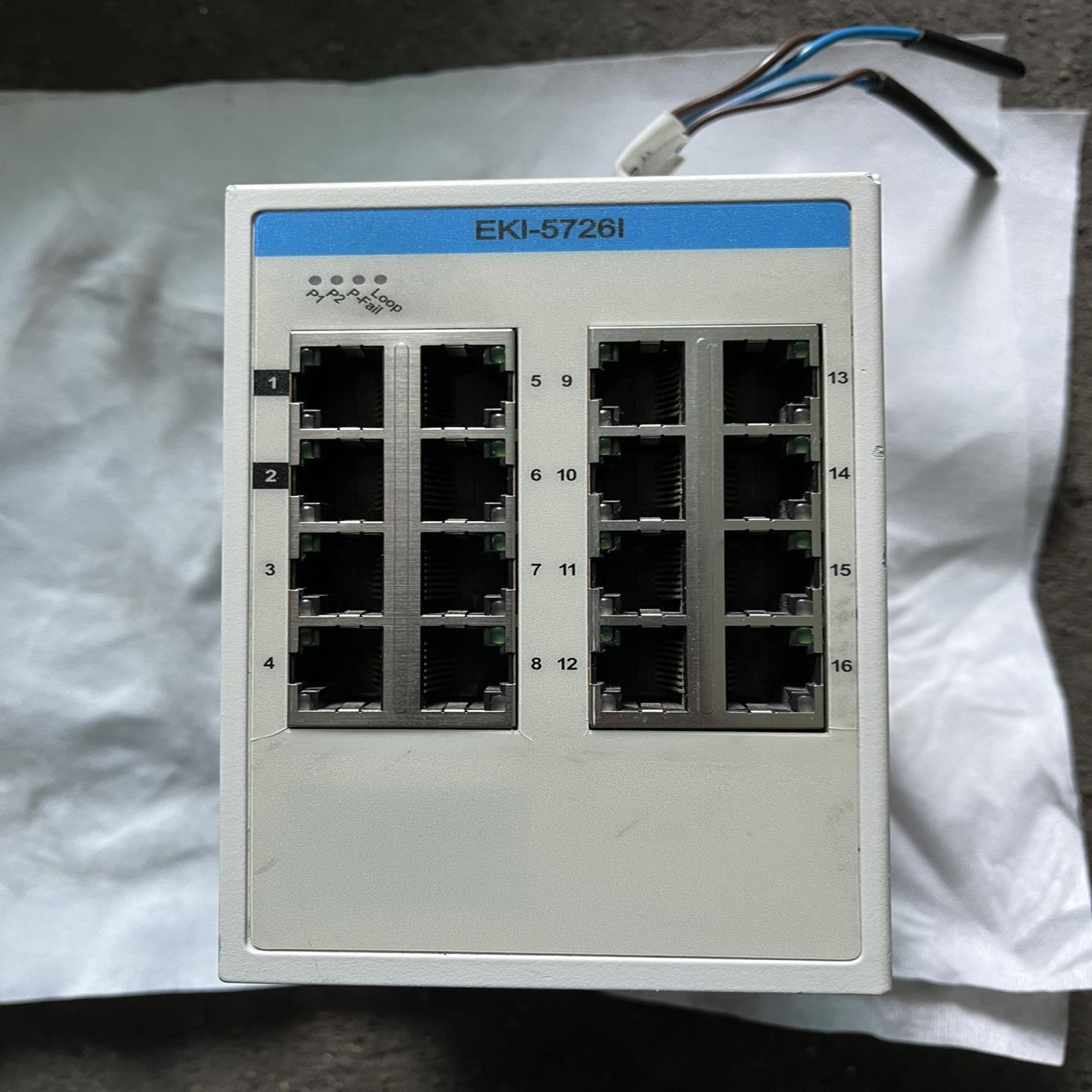 [德峰]研华组态-5726工业 16IEKI以太千兆ProView口