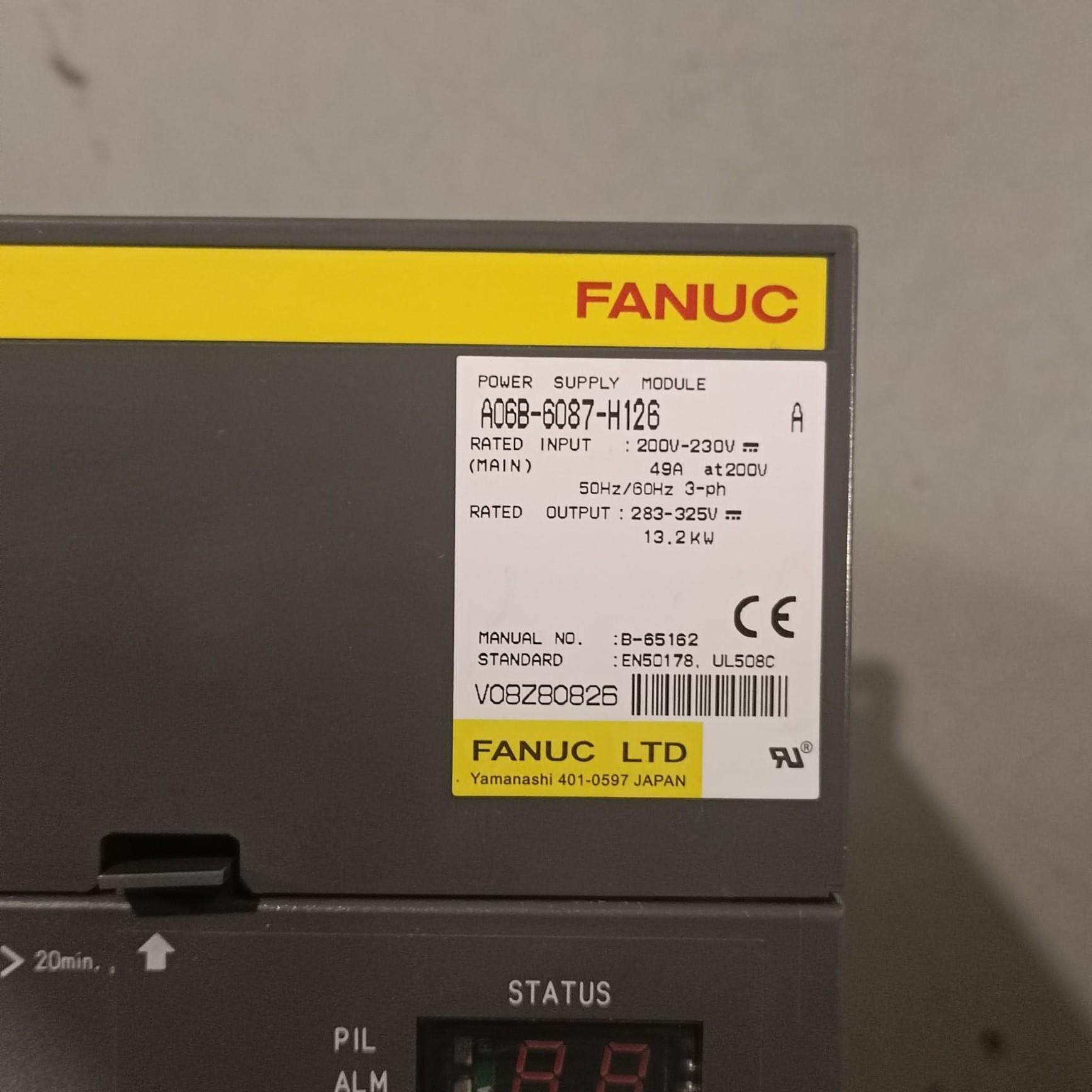 发那科驱动器A06B-6087-H126有货三个月无