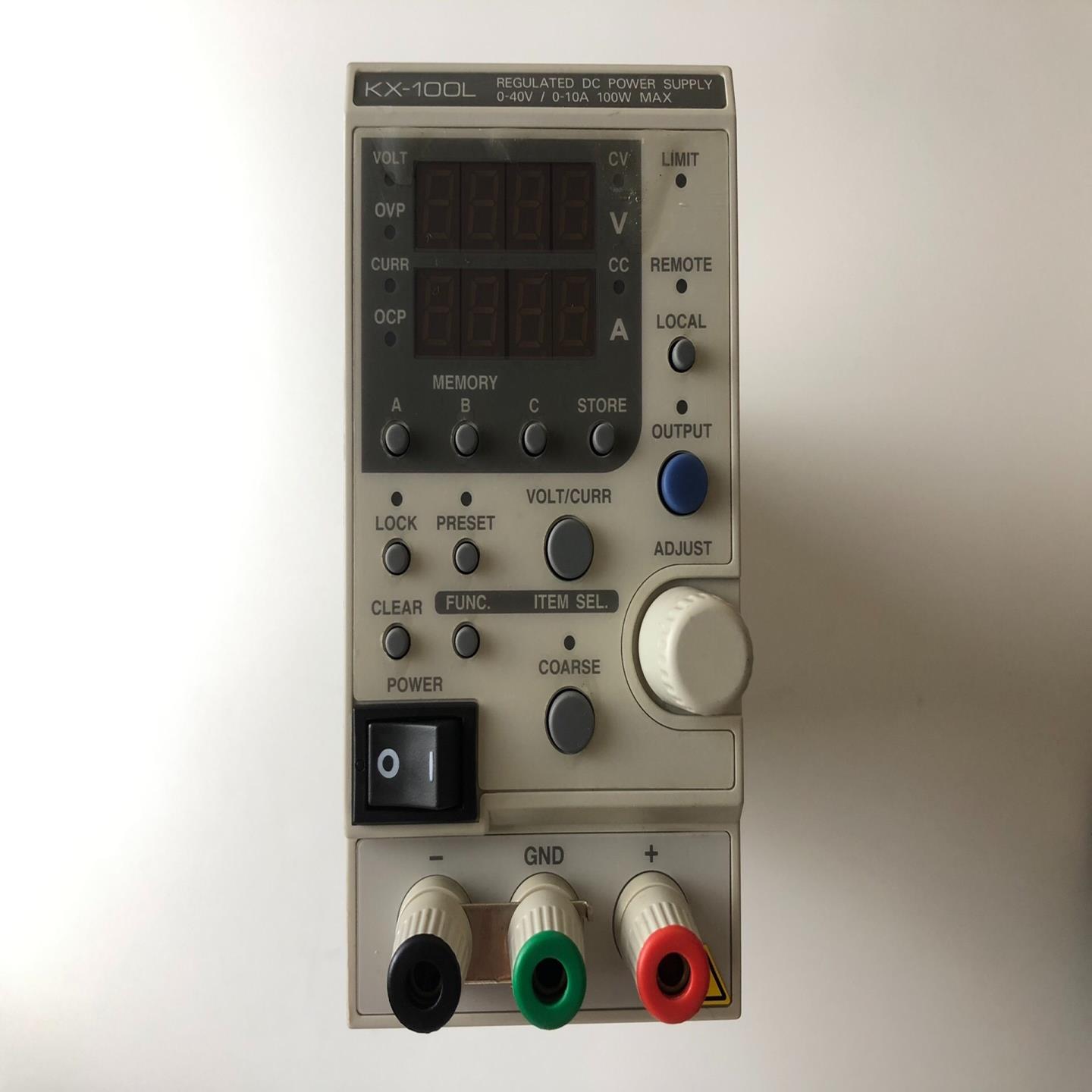 高砂KX-100L 0-40V/0-10A 100W MAX