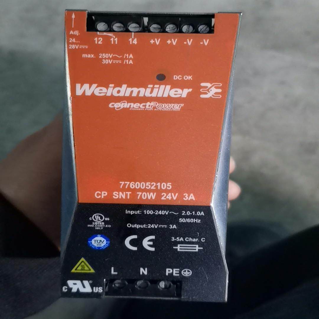 魏德米勒ECOLINE单相电源7760052105 CP S