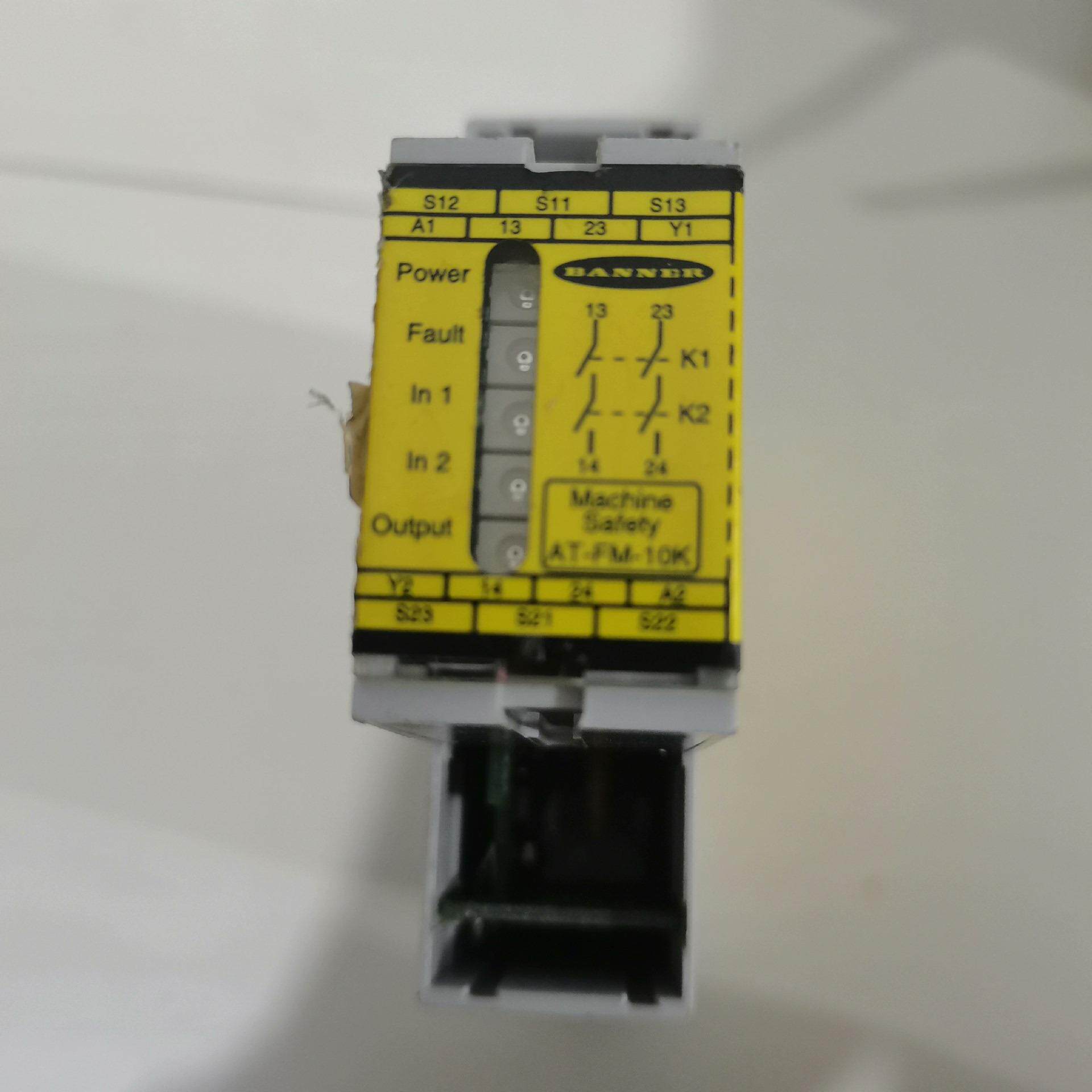 BANNER传感器模块AT一FM一10K，原装，成色