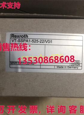 供应原装力士乐 0811405145 VT-SSPA1-525-22/V0/I 阀门