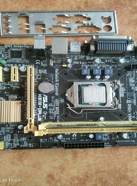 （设备配件）华硕H81M-D PLUS主板G3260cpu4G内存，