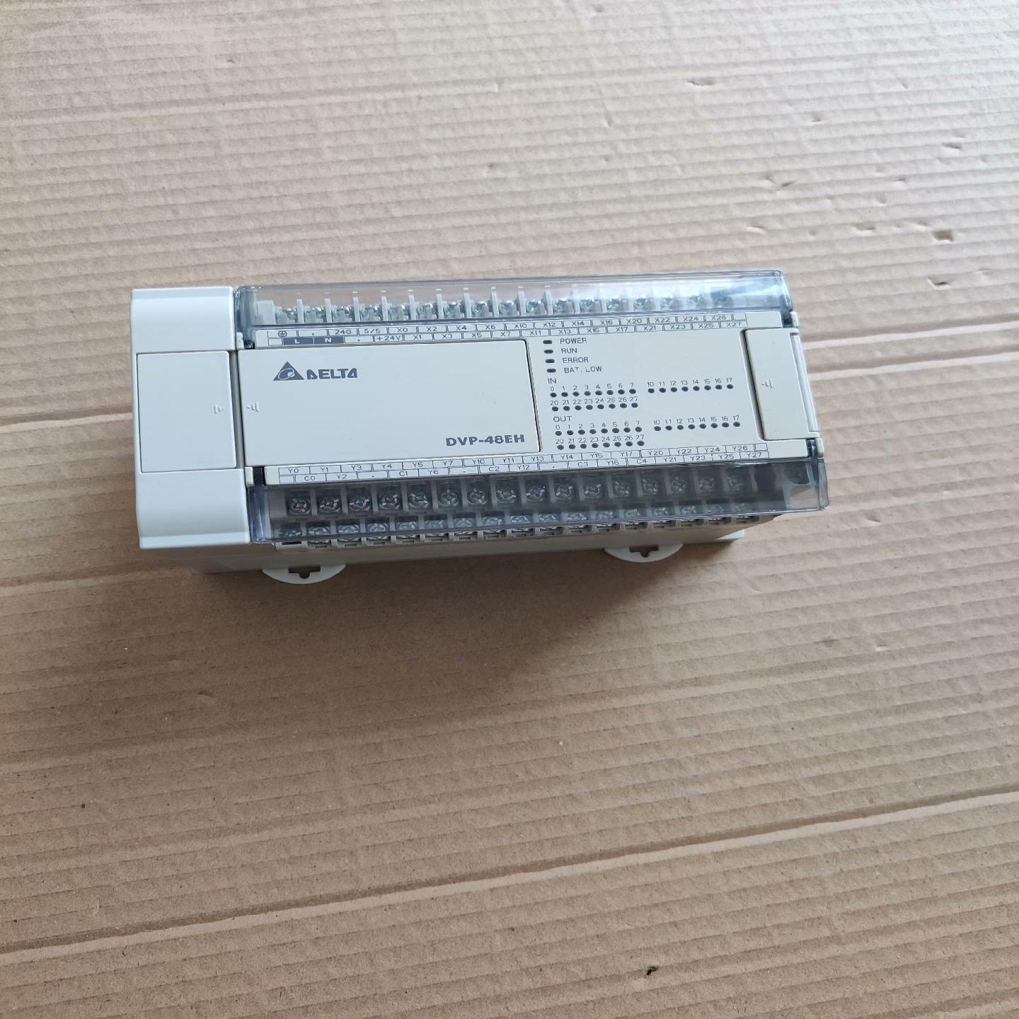 （设备配件）台达 PLC,DVP48EH00T3，成色如图，功能完好。爽