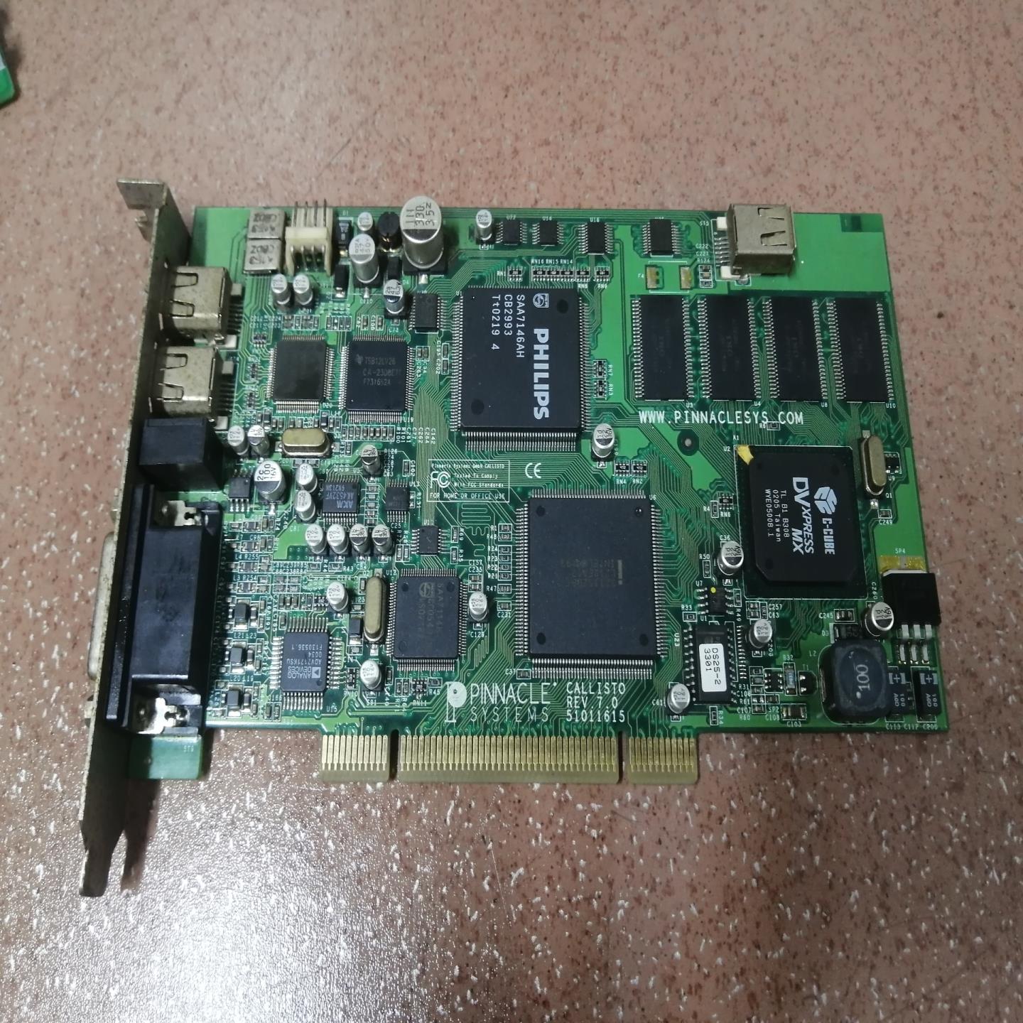 PINNACLE SYSTEMS CALLISTO REV