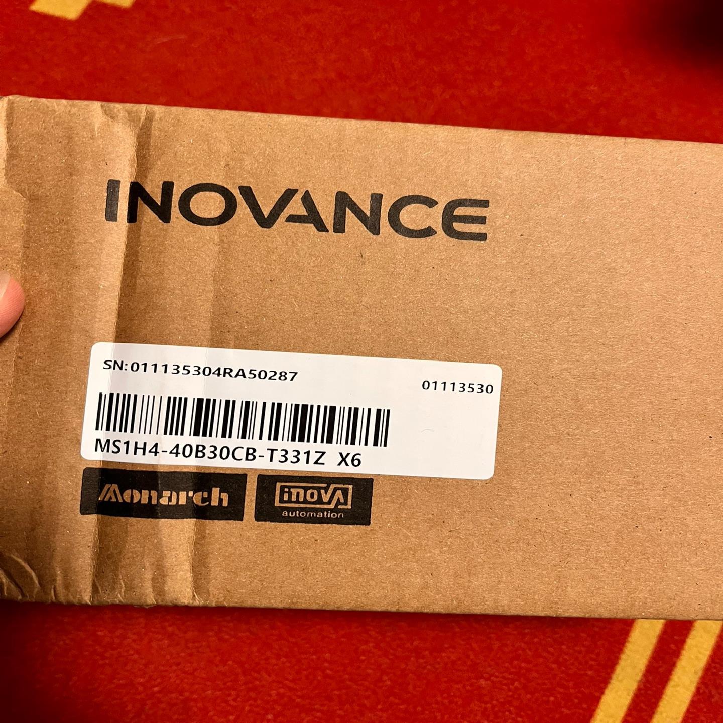 #电机汇川MS1H4-40B30CB-T331Z X6,全新