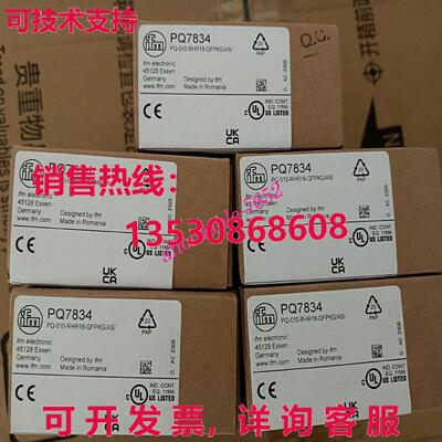 原装供应IFM PQ7834压力传感器