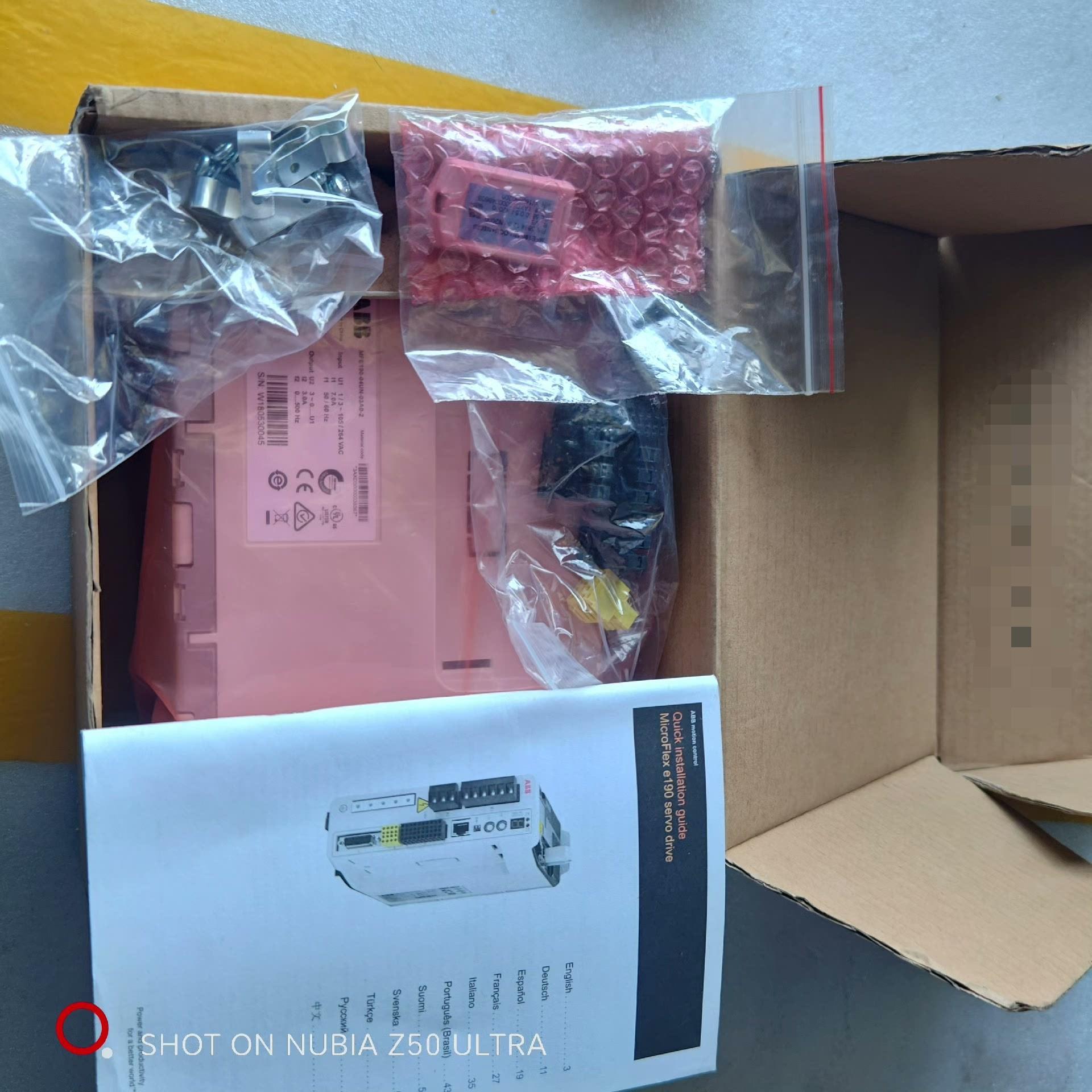 [德峰]ABB驱动器MFE190-04UN-03A0-2工程余货 需