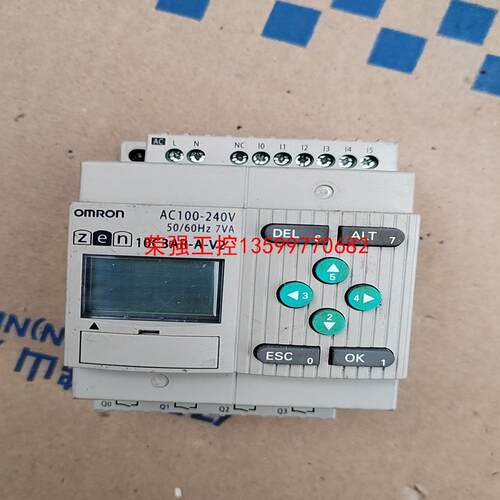 【荣强工控】欧姆龙PLC  ZEN-10C3AR-A-V2  成色如图