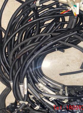 【非标价】三菱伺服连接线拆机剪线有量。电机端。有长有短线