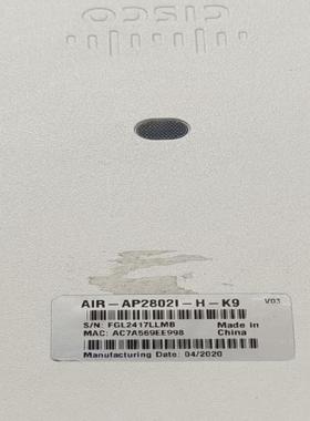 CISCO思科  AIR-AP2802I-H-K9  千兆企