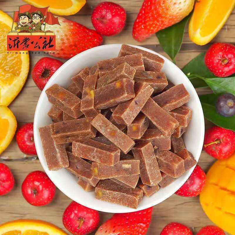 沂蒙公社山楂条儿童宝宝零食100g/280g山楂片球零食