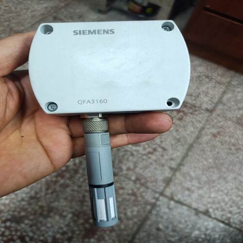 拆机西门子QFA3160室内温湿度传感器，24VDC  0/