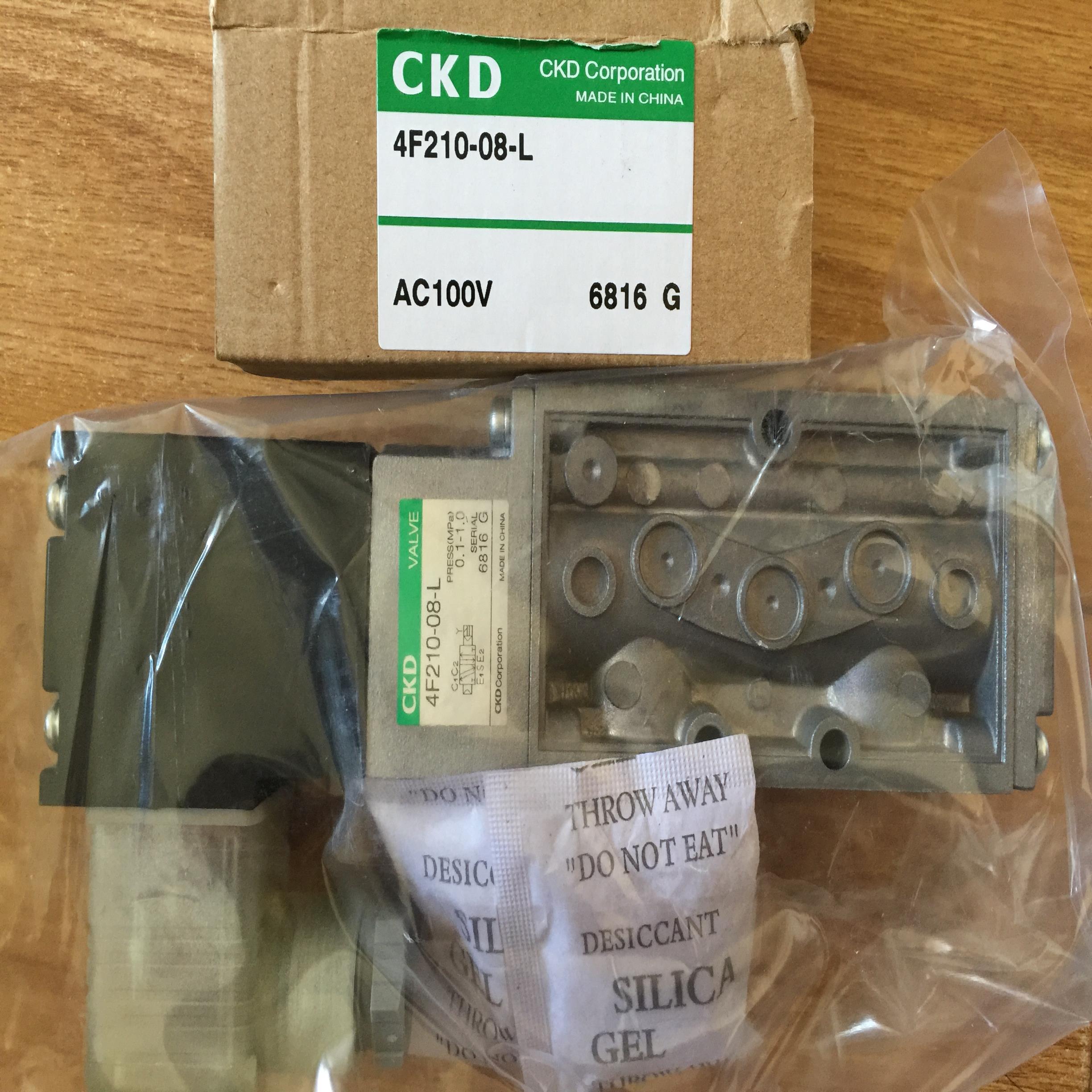 CKD喜开理先导电磁阀4F210-08-BL-DC24V4F210-08议价