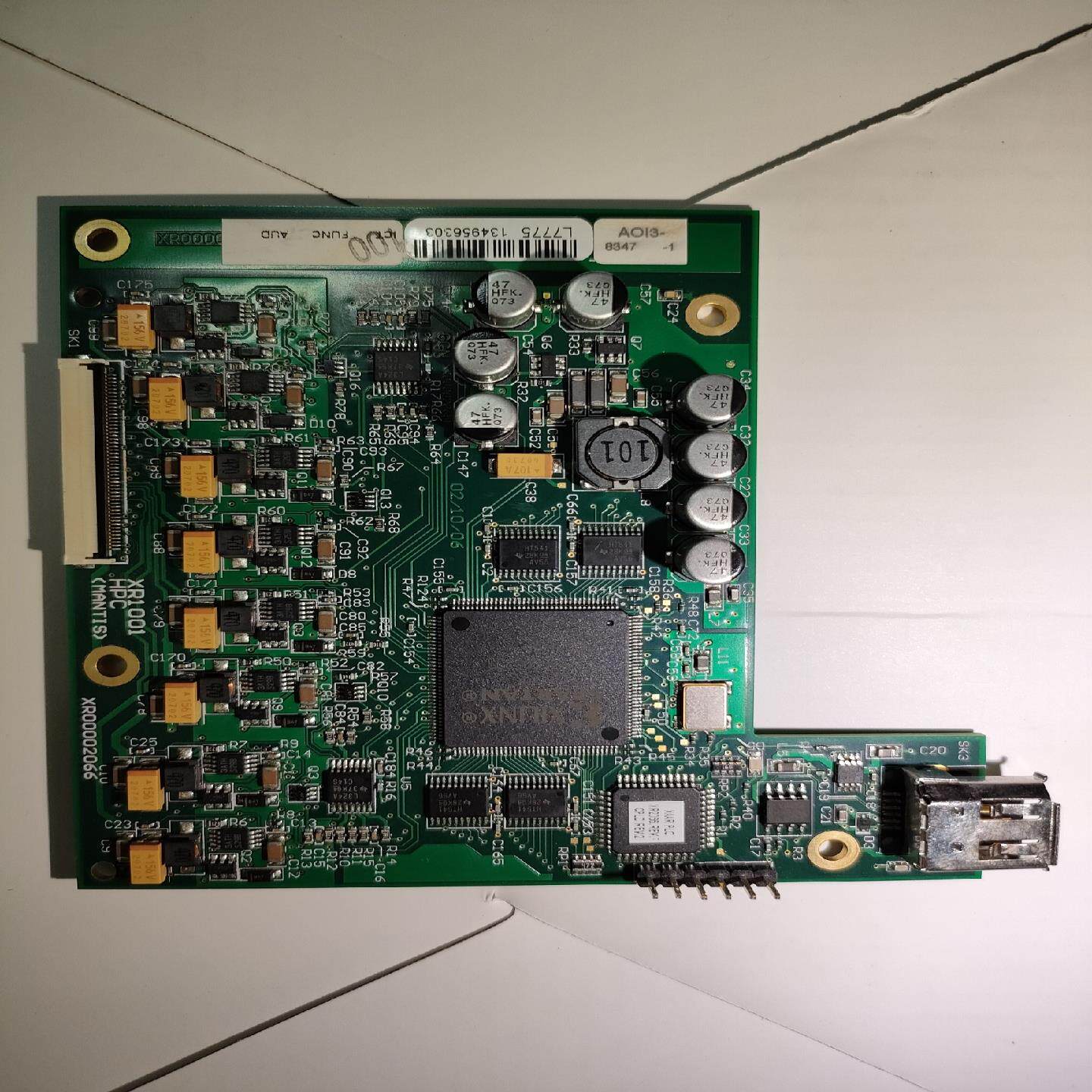 （设备配件）天工法拉利喷墨机XR1001 HPC1赛尔喷头驱动头板 XR