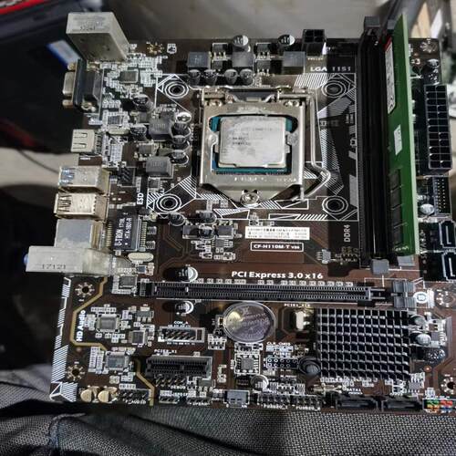 （设备配件）g370+主板包邮江七彩虹三件套i34h110-＋，7100