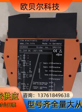SR0150易福门传感器控制显示器VS3000