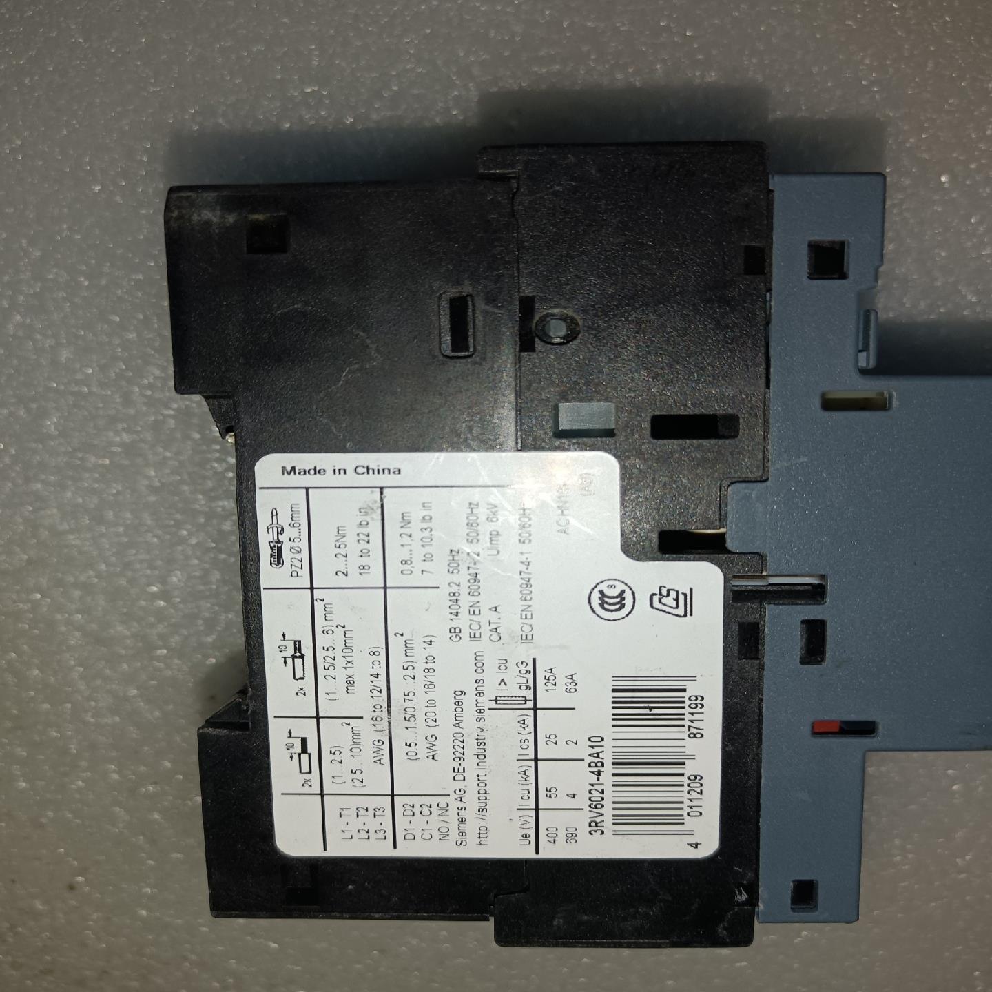 断路器3RV6021-4BA10私聊议价