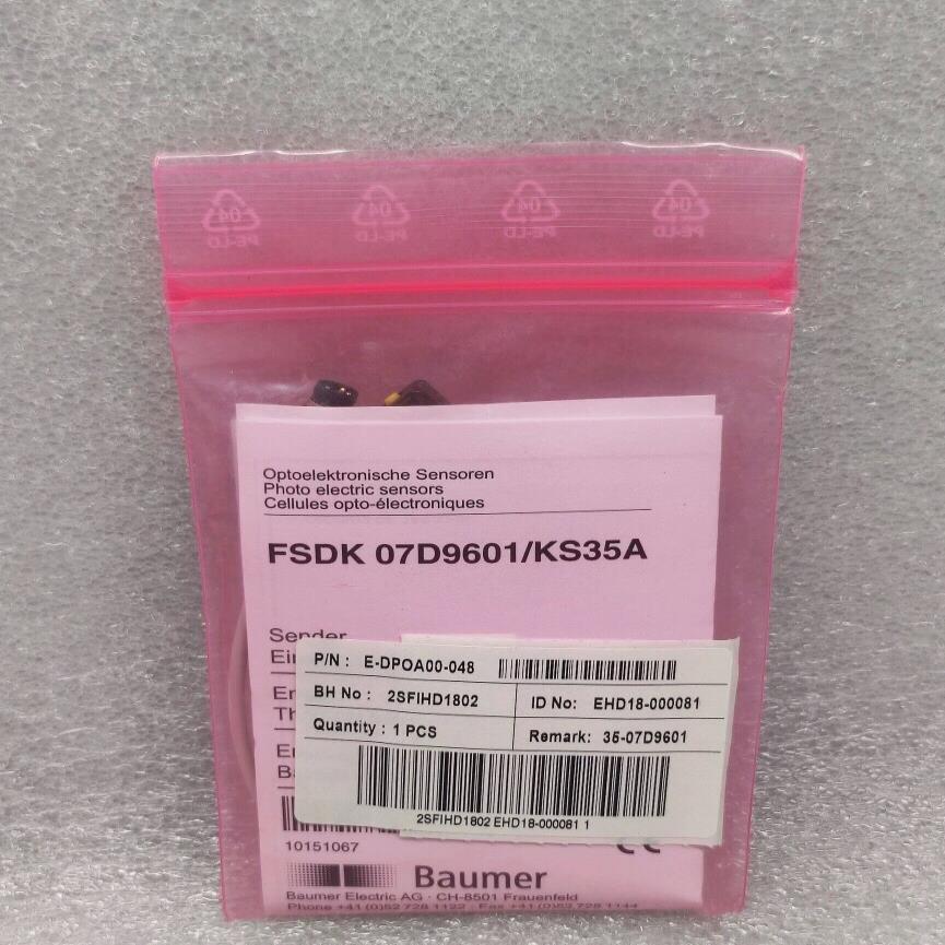 Baumer堡盟 FSDK 07D9601/KS35A 对射