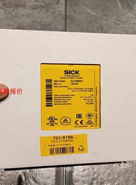 原装德国西克FX3-XTDI80002安全继电器104412