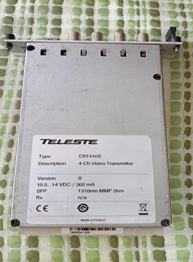 [德峰]TELESTE泰勒斯特 ，4通道视频发射器，CRT410S，