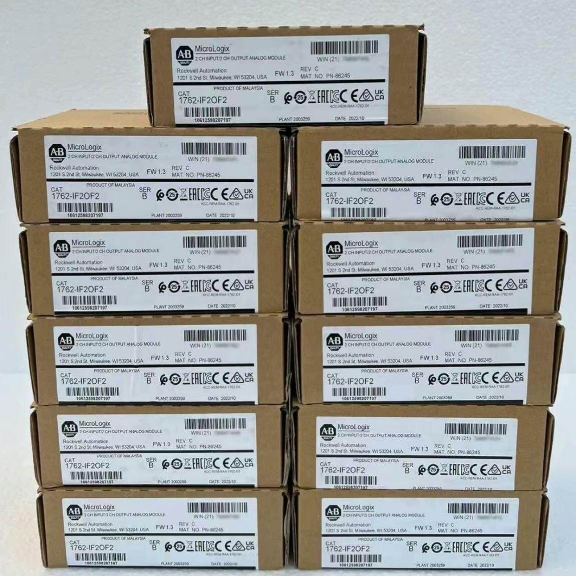 AB罗克韦尔 1762-IF2OF2全新原装正品现货，看中联