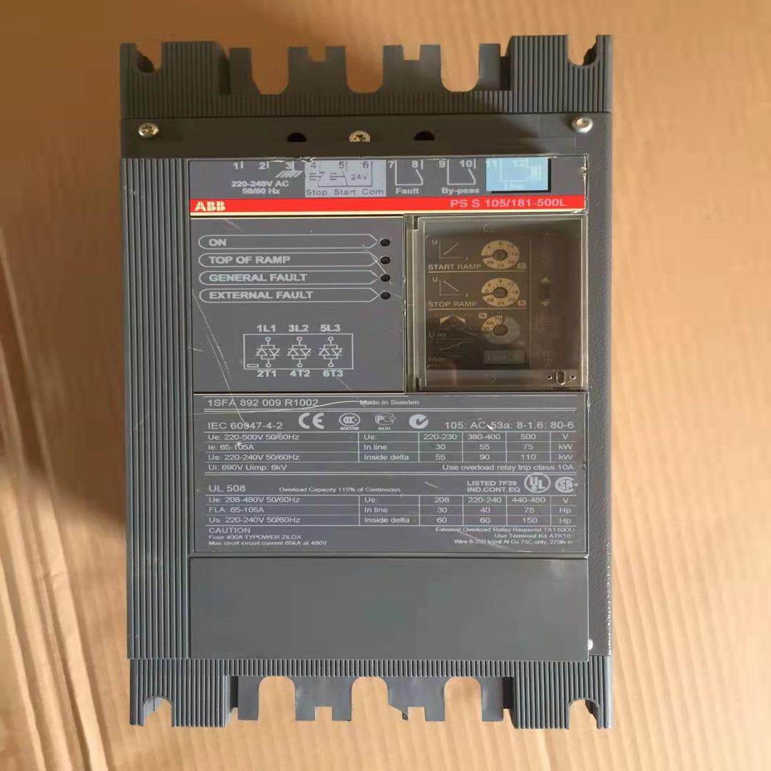 甩卖PSS105/181-500L 软启动器55K