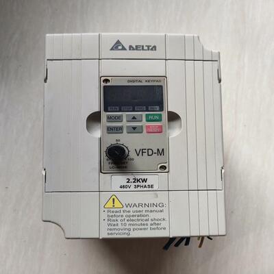 （设备配件）台达2.2kw变频器，VFD022M43B