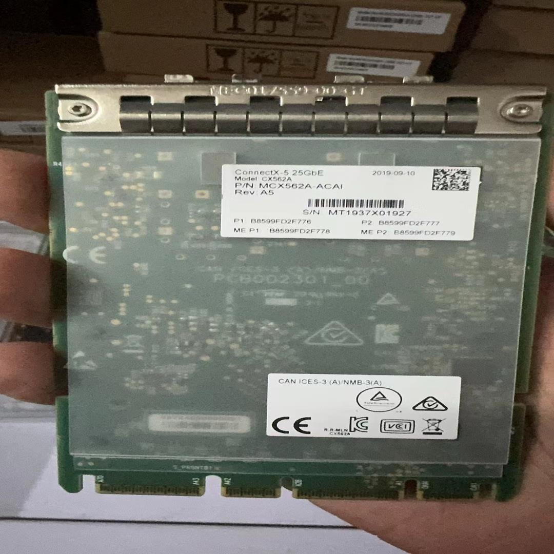 （设备配件）MCX562A-ACAI 双口25G网卡 以太网 OCP3.