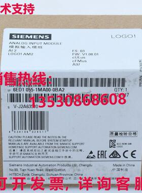 供应原装6ED1 055-1MA00-0BA2 模拟输入模块   6ED10551MA000BA2
