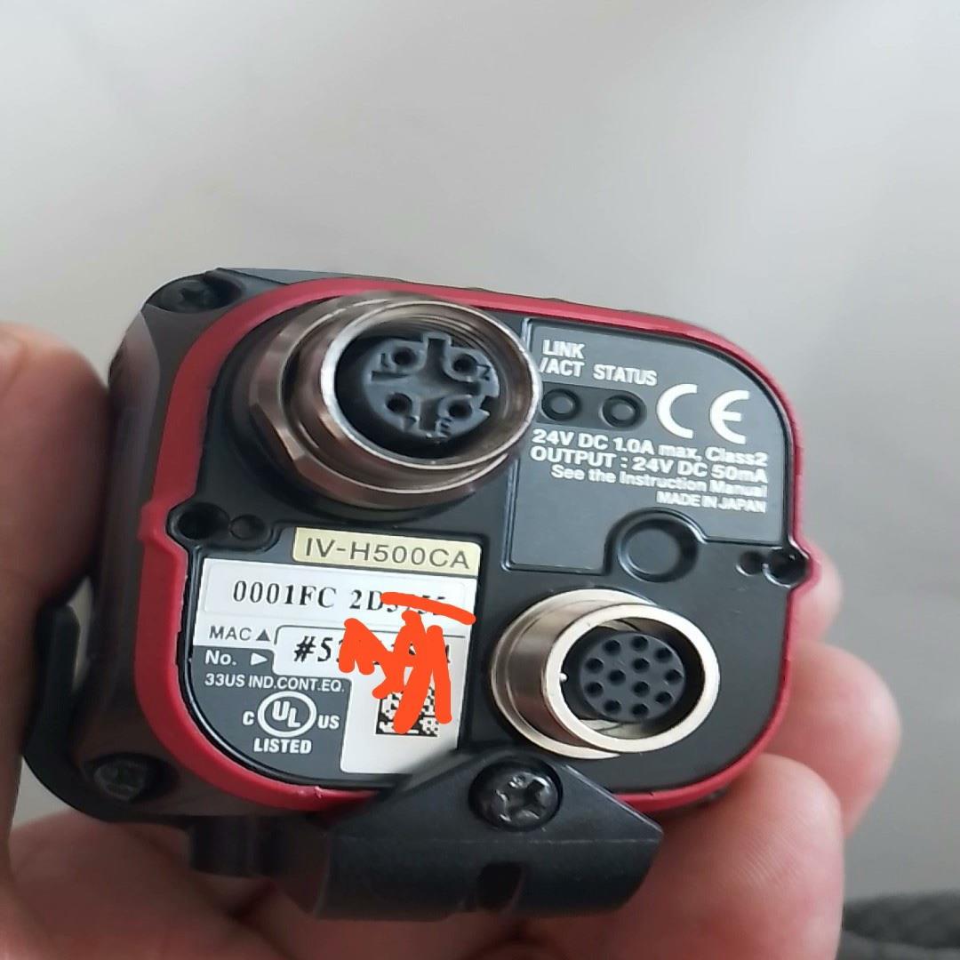 议价议价基恩士图像传感器iv-h500ca，成色漂亮。功能测试正常包