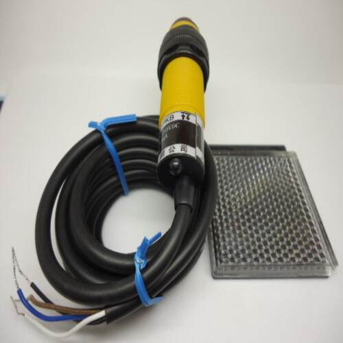 M18反射式光电开关ES18-R2NK/B ES18-R2PK/B 距离2米以内