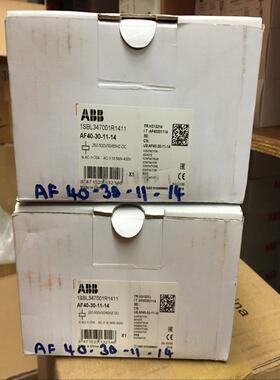 ABB三极接触器 AF40-30-00-14*250-500V 50/60Hz-DC