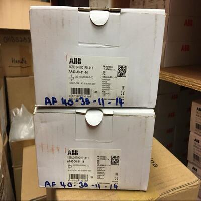 ABB三极接触器 AF40-30-00-14*250-500V 50/60Hz-DC