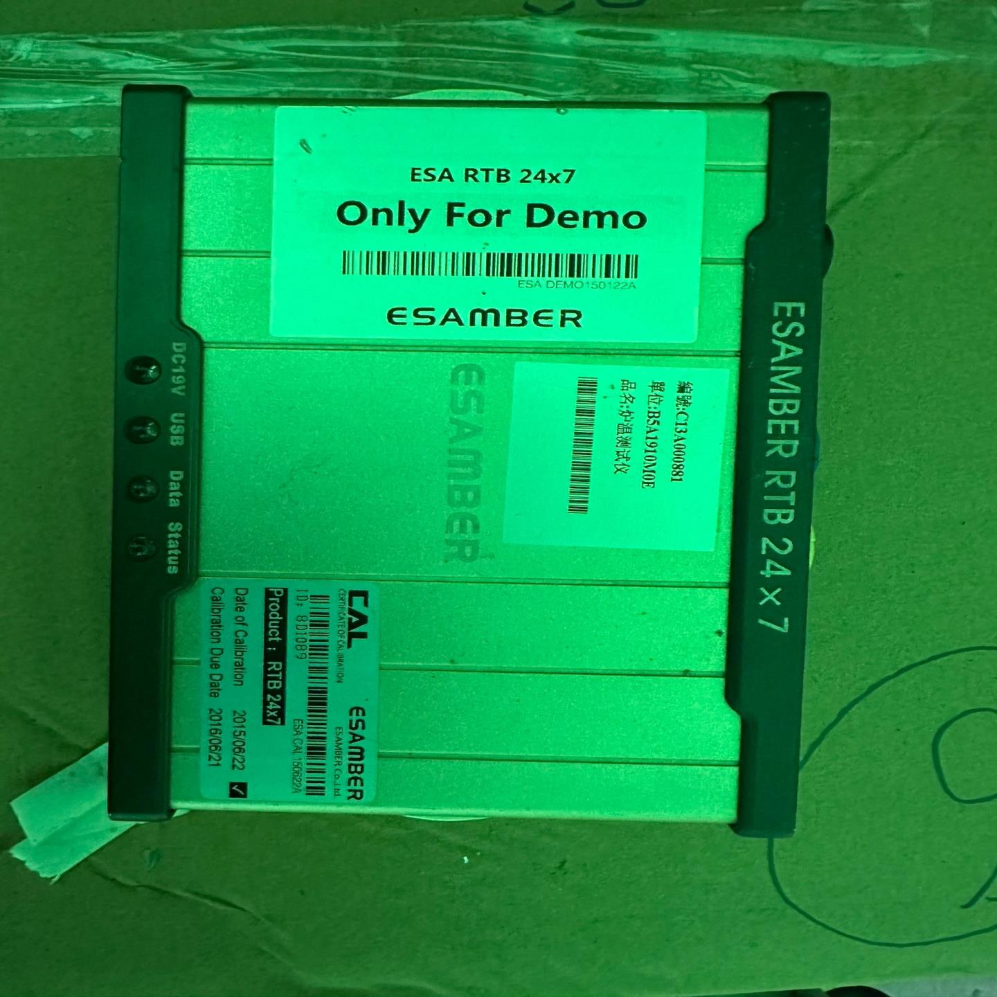 ESAmber 炉温测试仪 RTB 24x7 现货