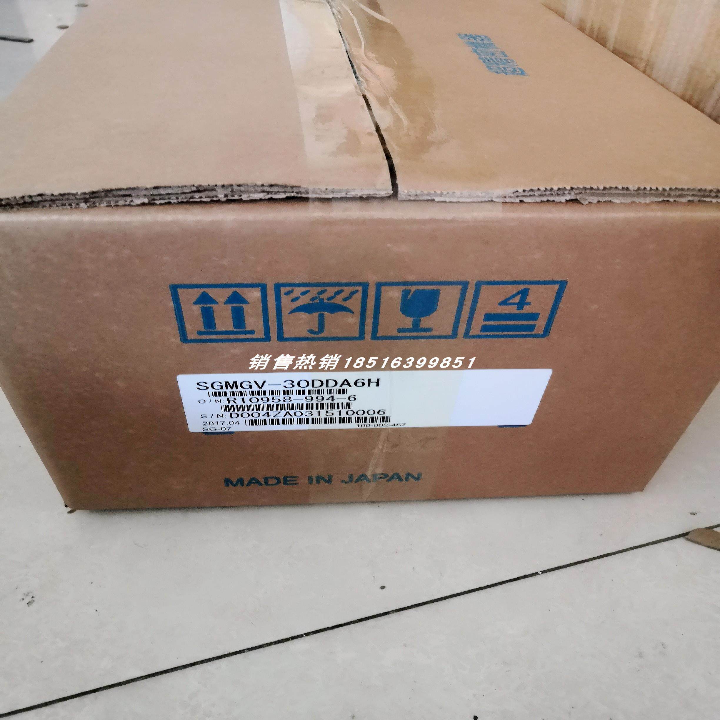 SGMGV-30DDA6H 安川伺服电机 质保一年议价