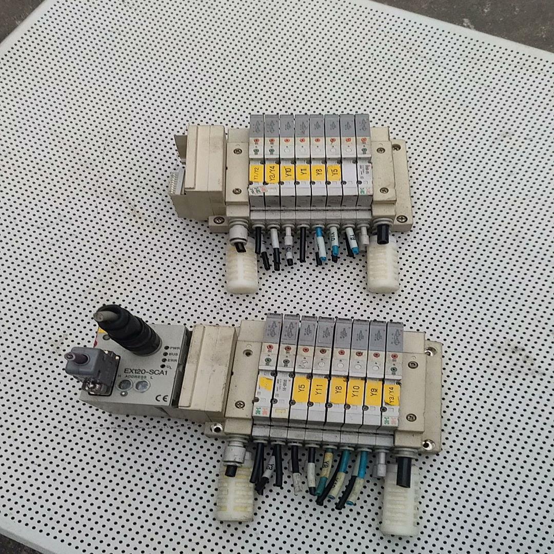 SMC电磁阀岛SV1A00-5FU和sv1100-5fu